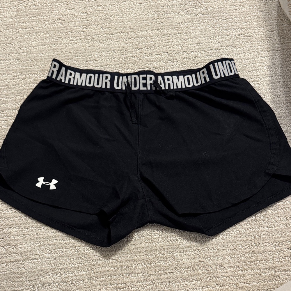 Under Armour Women's Black Athletic Shorts